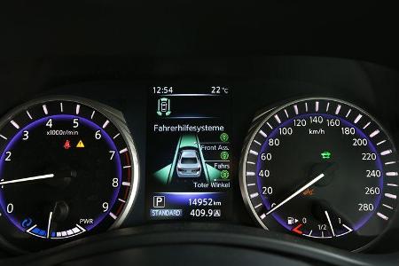 Infiniti Q50 S 3.5 V6 Hybrid, Anzeigeinstrumente