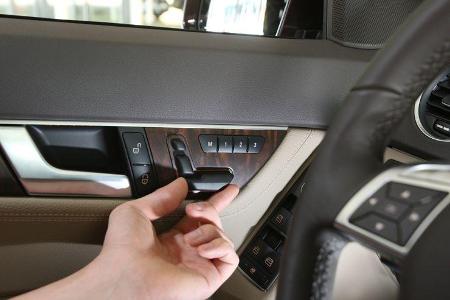 Mercedes C 220 CDI, Sitzverstellung