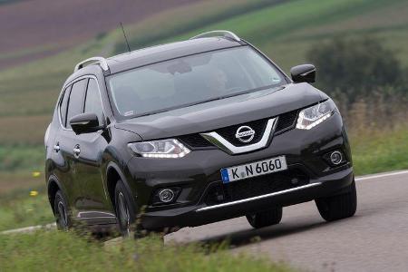 Nissan X-Trail 1.6 dCi 4x4, Frontansicht