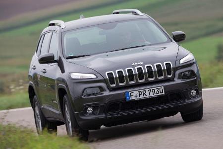 Jeep Cherokee 2.0 Multijet, Frontansicht