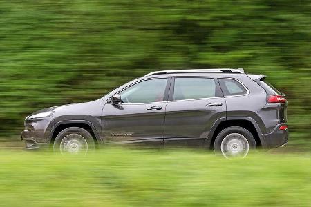 Jeep Cherokee 2.0 Multijet, Seitenansicht