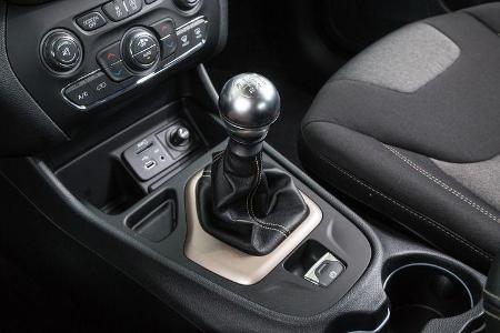 Jeep Cherokee 2.0 Multijet, Schalthebel