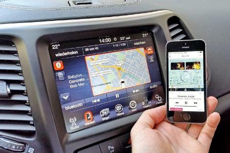 Jeep Cherokee 2.0 Multijet, Infotainment