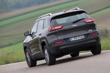 Jeep Cherokee 2.0 Multijet, Heckansicht