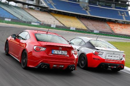 Toyota GT86 CS-V3, Toyota GT86 TRD, Heckansicht