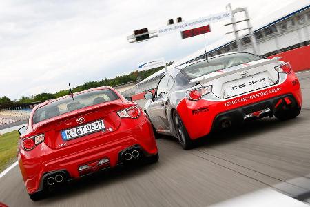 Toyota GT86 CS-V3, Toyota GT86 TRD, Heckansicht