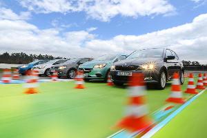 Ford Fiesta, Opel Corsa, Renault Clio, Skoda Fabia, VW Polo, Seitenansicht