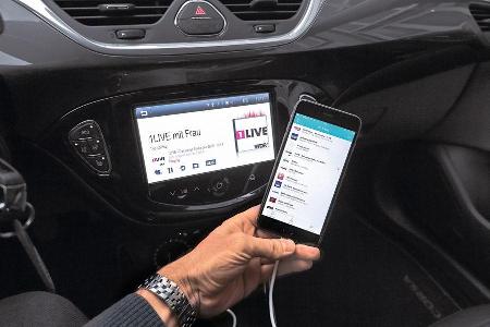 Opel Corsa 1.0 Turbo, Infotainment