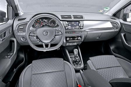 Skoda Fabia 1.2 TSI, Cockpit