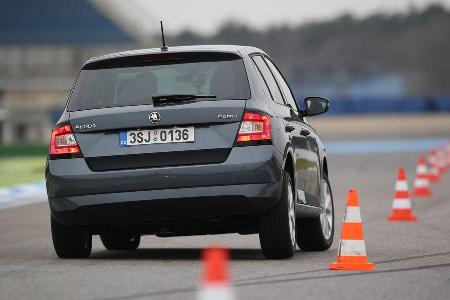 Skoda Fabia 1.2 TSI, Heckansicht