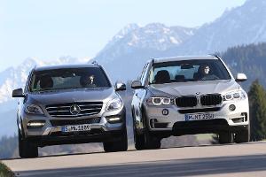 BMW X5 xDrive 25d vs. Mercedes ML 250 Bluetec