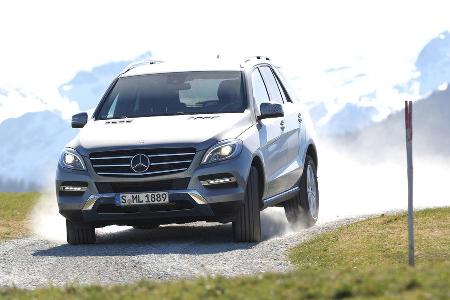 Mercedes ML 250 Bluetec 4Matic, Frontansicht