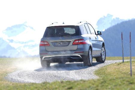 Mercedes ML 250 Bluetec 4Matic, Heckansicht