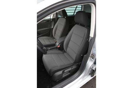 VW Golf 1.6 TDI, Fahrersitz, Vordersitz