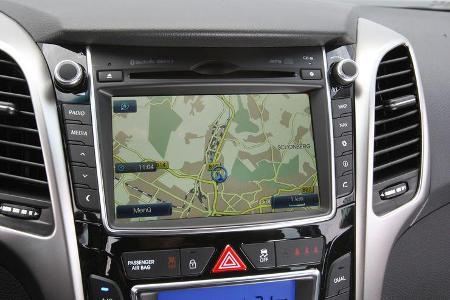 Hyundai i30 1.6 CRDi, Display, Navi