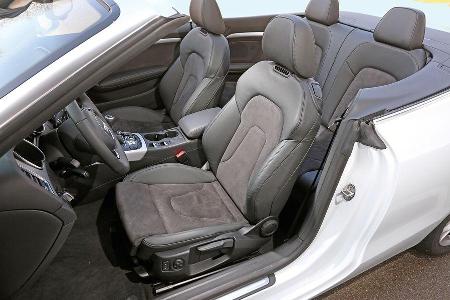 Audi A5 Cabrio 2.0 TDI, Fahrersitz