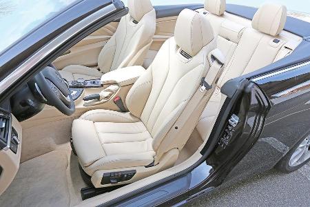 BMW 420d Cabrio, Fahrersitz