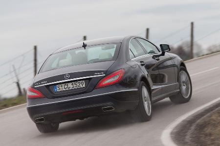 Mercedes CLS 400 4Matic, Heckansicht