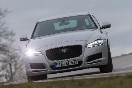 Jaguar XF 35t Prestige, Frontansicht