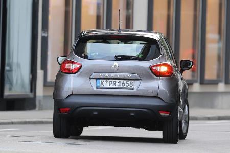 Renault Captur dCi 90, Heckansicht