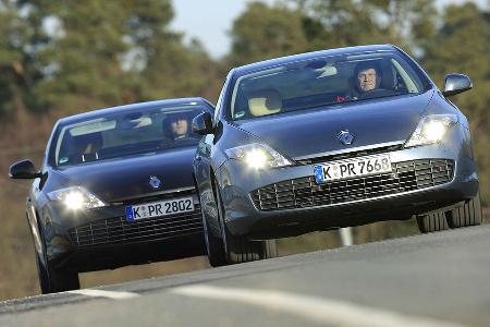 Zwei Renault Laguna Coupé im Vergleichstest: 2.0 Turbo gegen 3.5 V6