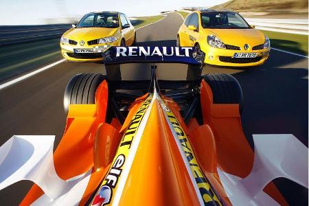 Mégane Renault Sport, Clio Renault Sport, F1 Team R27 2007