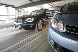 BMW 116d, VW Golf 1.6 TDI