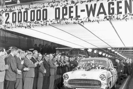 Opel Kapitn - 2-millionster Opel