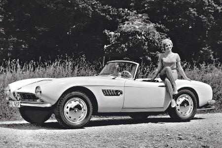 BMW 507, Seitenansicht