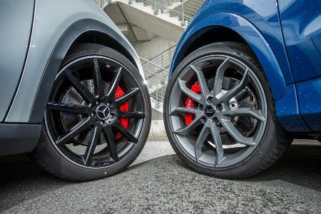 Audi RS Q3 Performance, Mercedes-AMG GLA 45 4Matic, Rad, Felge