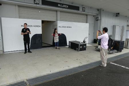 McLaren-Honda - Formel 1 - GP Japan - Suzuka - Mittwoch - 5.10.2016