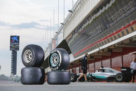 Nico Rosberg - Pirelli 2017er Reifen-Test - Barcelona - Oktober 2016