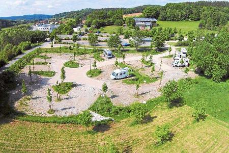 Stellplatz Therme Obernsees