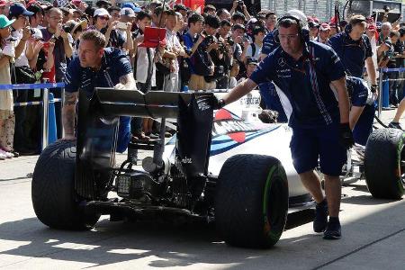 Williams - Formel 1 - GP Japan - Suzuka - Donnerstag - 6.10.2016