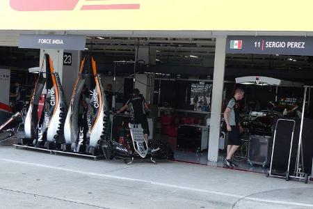 Force India - Formel 1 - GP Japan - Suzuka - Donnerstag - 6.10.2016