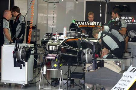 Force India - Formel 1 - GP Japan - Suzuka - Donnerstag - 6.10.2016