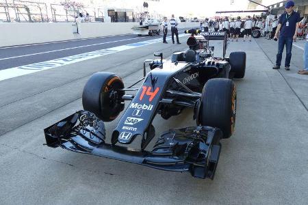 McLaren-Honda - Formel 1 - GP Japan - Suzuka - Donnerstag - 6.10.2016