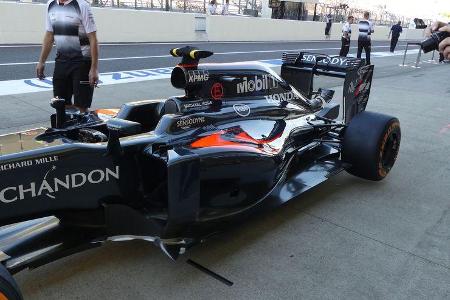 McLaren-Honda - Formel 1 - GP Japan - Suzuka - Donnerstag - 6.10.2016