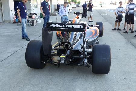 McLaren-Honda - Formel 1 - GP Japan - Suzuka - Donnerstag - 6.10.2016