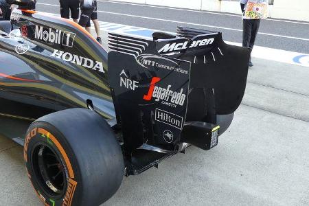 McLaren-Honda - Formel 1 - GP Japan - Suzuka - Donnerstag - 6.10.2016