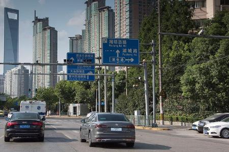 VW Phideon in Shanghai