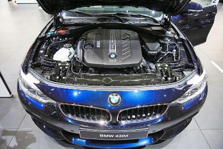 Was die Motorisierungen angeht, bietet BMW momentan jedoch noch ein klein wenig mehr Vielfalt: Für das Vierer Gran Coupé sin...