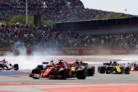 Sebastian Vettel - Formel 1 - GP USA - Austin - 2018