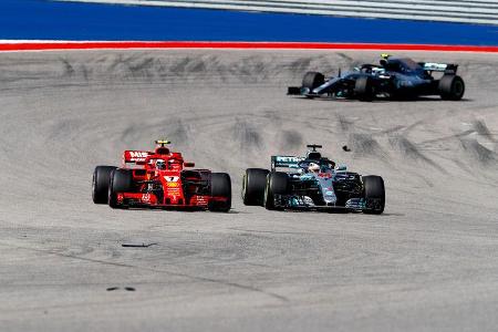 Hamilton vs. Räikkönen - Formel 1 - GP USA - Austin - 2018