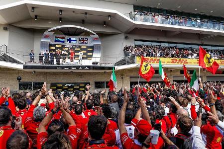 Podium - Formel 1 - GP USA - Austin - 2018