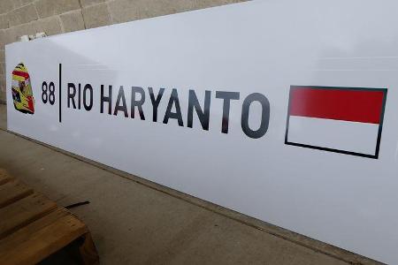 Rio Haryanto - Manor - Formel 1 - GP USA - Austin - 19. Oktober 2016