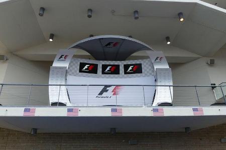 Podium - Formel 1 - GP USA - Austin - 19. Oktober 2016