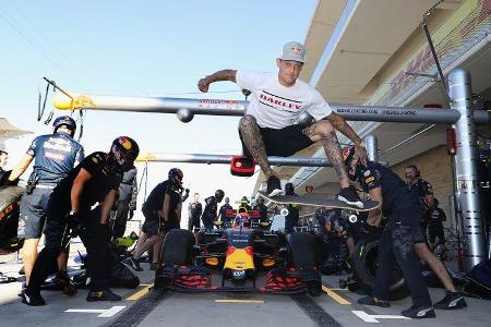 Ryan Sheckler - Red Bull - Formel 1 - Austin - GP USA - 22. Oktober 2016