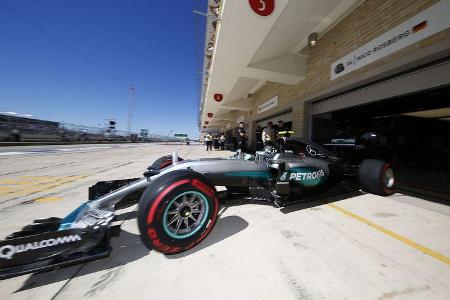 Nico Rosberg - Mercedes - Formel 1 - Austin - GP USA - 22. Oktober 2016