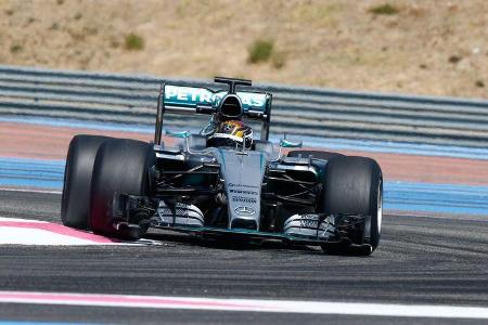 Mercedes - Pirelli 2017 Reifen-Test - Paul Ricard - 2016